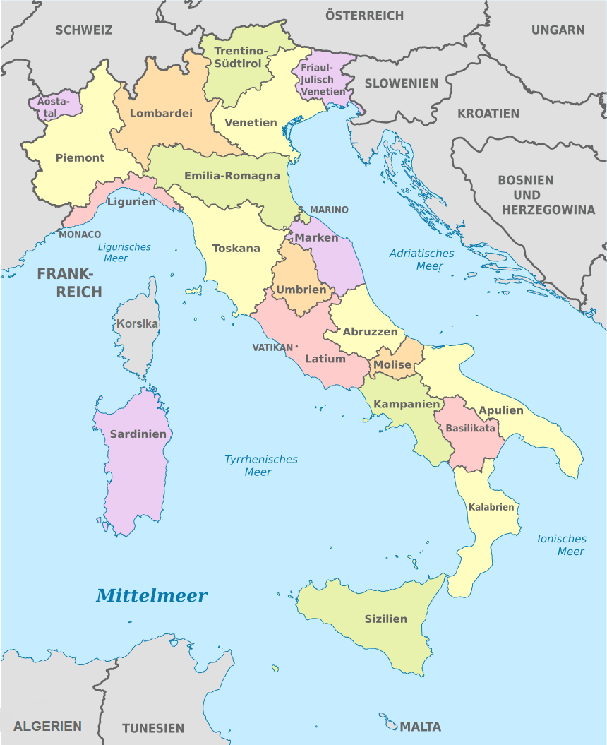 Wines and producer from Italy | wein.plus Wine Regions